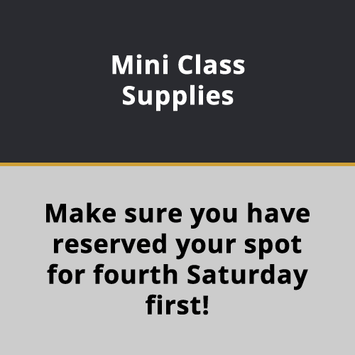 Mini Class Supplies